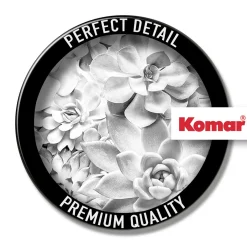 Komar  Vlies Fototapete Shades Black and White 400x250 cm