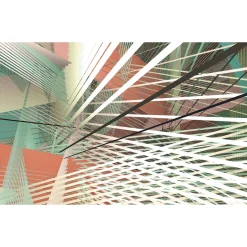 Komar  Vlies Fototapete Space Grid Autumn 400x250 cm