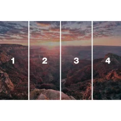 Komar  Vlies Fototapete The Canyon 400x250 cm