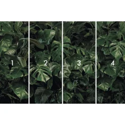 Komar  Vlies Fototapete Tropical Wall 400x250 cm