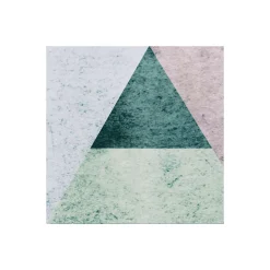 Komar  Vlies Fototapete Triangles Blue 400x250 cm