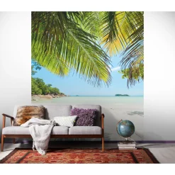 Komar  Vlies Fototapete Under The Palmtree 200x250 cm