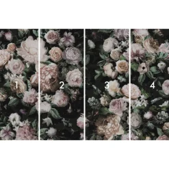 Komar  Vlies Fototapete Victoria Black 400x250 cm