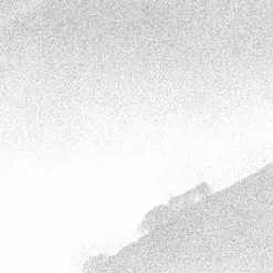 Komar  Vlies Fototapete White Noise Mountain 200x280 cm