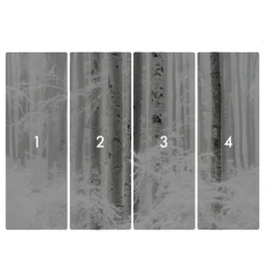 Komar  Vlies Fototapete Winter Wood 400x280 cm