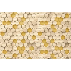 Komar  Vlies Fototapete Woodcomb Birch 400x250 cm