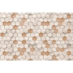 Komar  Vlies Fototapete Woodcomb Nude 400x250 cm