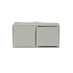 Kombination A/W+Steckdose waagerecht