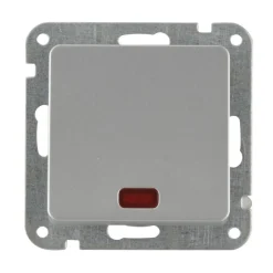 Kontrollschalter Le Mans silber Serie 603