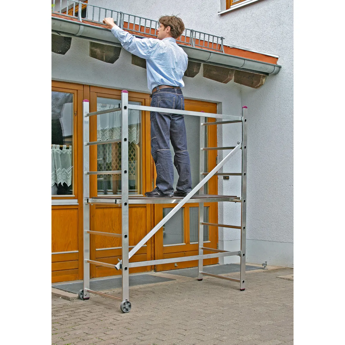 Krause Alu-Leitergerüst CORDA