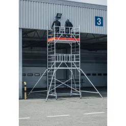 Krause PROTEC XXL ALU-FAHRGERÜST BREITAUFBAU 2,00 x 1,20 M AH 2,90 M