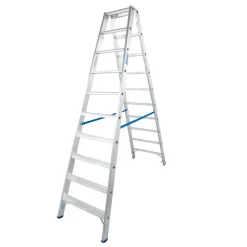 Krause Stufen-Doppelleiter Stabilo 2 x 10 Stufen