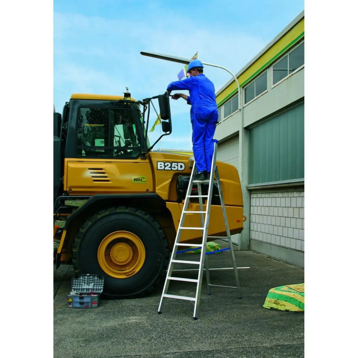 Krause Stufen-Stehleiter Stabilo 8 Stufen