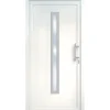 Kunststoff-Haustür Signum PVC Mod 70 weiß 98 x 208 cm rechts