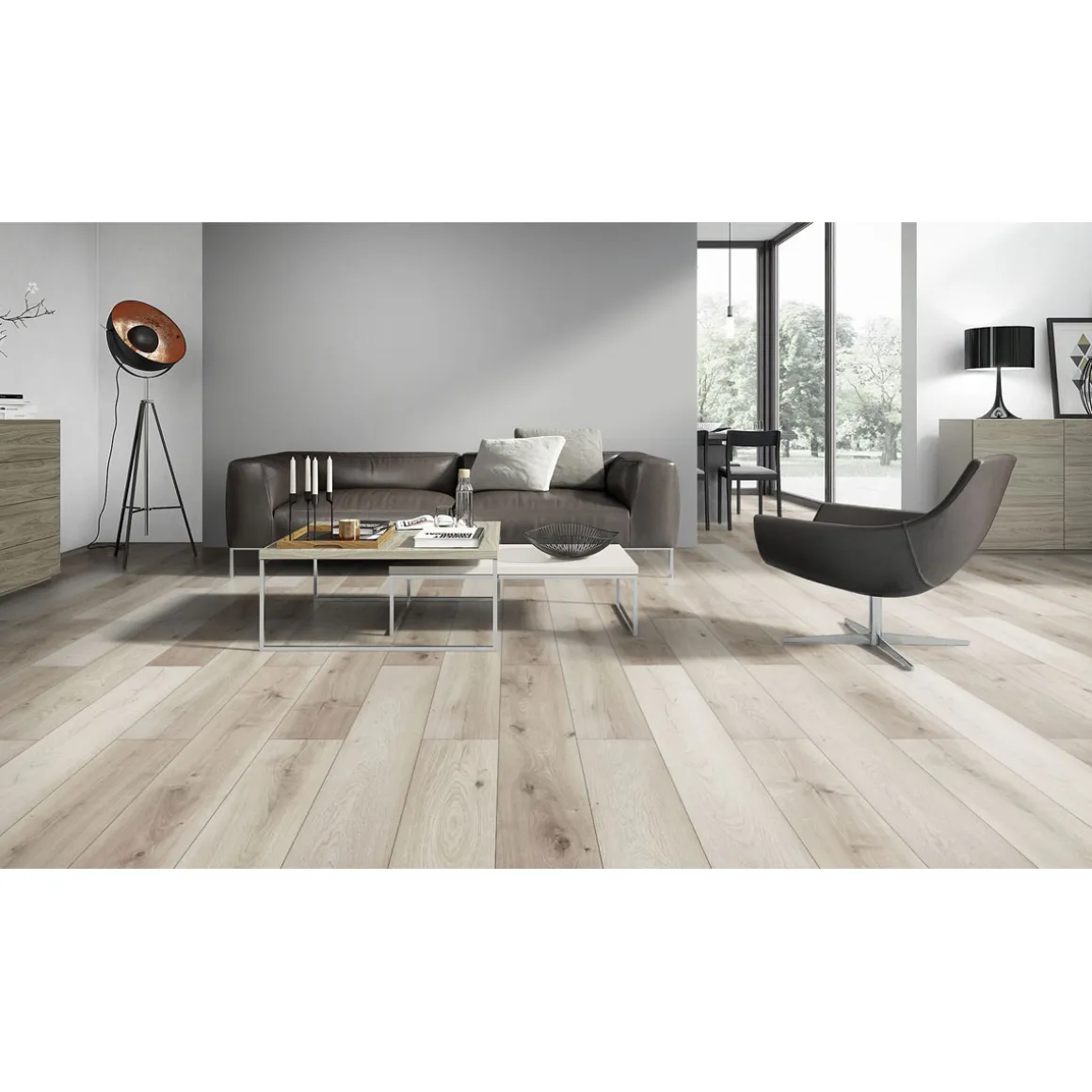 Laminat Classen WR 4V Oak grey mix 1285 x 192 x 8 mm
