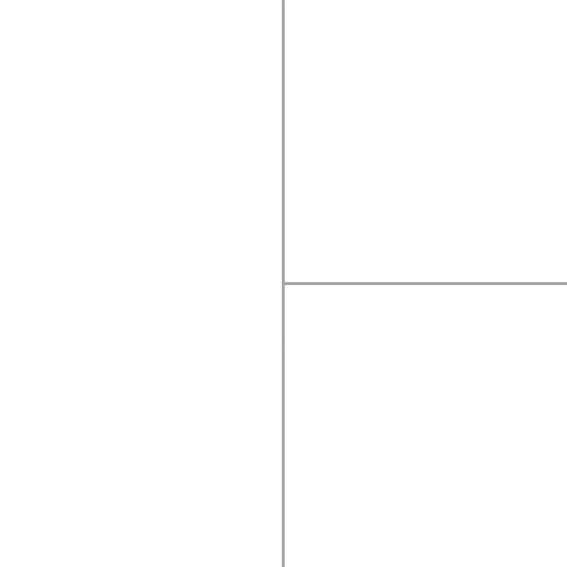 Laminat XL Fliese Hochglanz weiss 810 x 400 x 8 mm