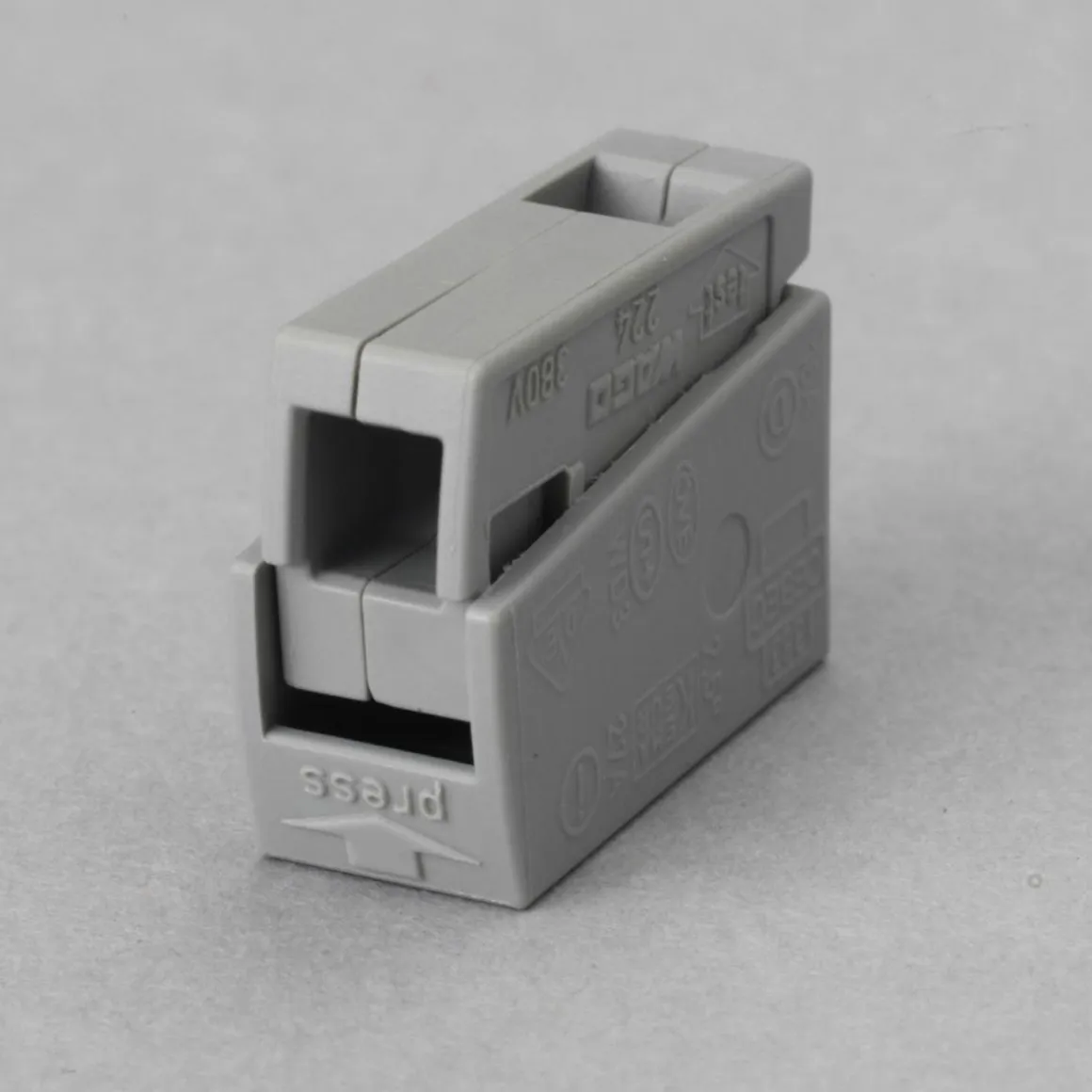 Leuchtenklemme 1-polig 0,5-1,5 mm