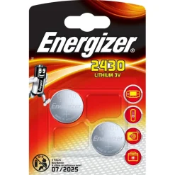 Lithium-Knopfzellen CR 2430 2Stück