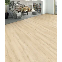 Living by HARO Designboden Powerstar Landhausdiele Eiche Salerno weiß 128,2 x 19,3 cm