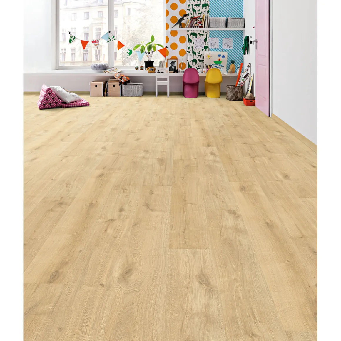 Living by HARO Laminatboden Sonderedition Eiche siena puro 128,2 x 19,3 cm