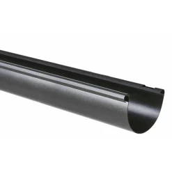 Marley Dachrinne RG 100 Kunststoff halbrund 2m anthrazit