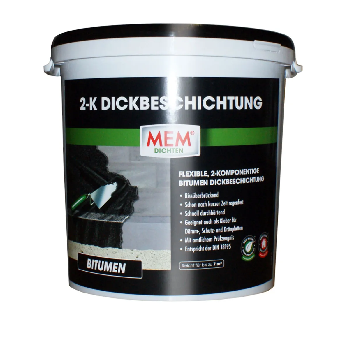 MEM Bitumen Dickbeschichtung 2-K 30kg