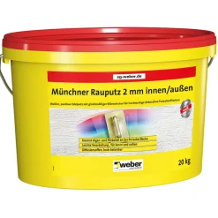 Münchner Rauputz 2 mm 20 kg