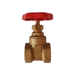 Muffenschieber 1" Messing