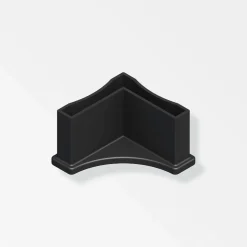 MyTool  Regalfuß 35,5 mm schwarz 2 Stück