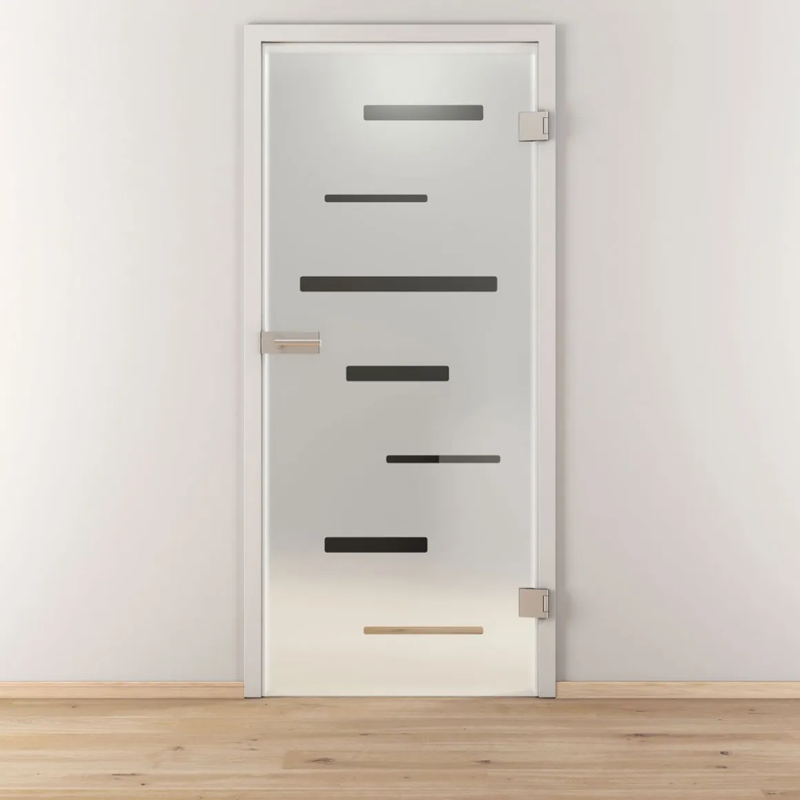 Novadoors Glasdrehtür NOVA 511 mattiert 83,4 x 197,2 x 8 cm