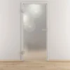 Novadoors Glasdrehtür NOVA 507 mattiert 83,4 x 197,2 cm Links