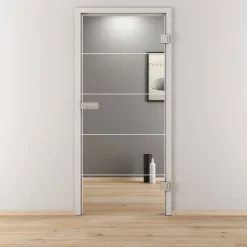 Novadoors Glasdrehtür NOVA 582 klar 95,9 x 197,2 cm Rechts