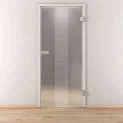 Novadoors Glasdrehtür NOVA 557 mattiert 70,9 x 197,2 cm Rechts