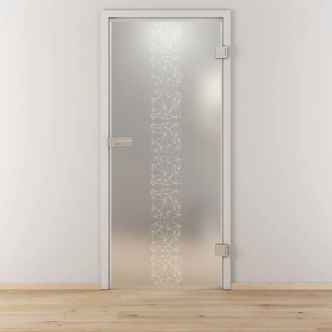 Novadoors Glasdrehtür NOVA 504 mattiert 70,9 x 197,2 cm Rechts