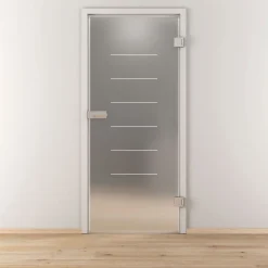 Novadoors Glasdrehtür NOVA 631 mattiert 70,9 x 197,2 cm Rechts