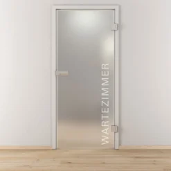 Novadoors Glasdrehtür NOVA 554 mattiert 95,9 x 197,2 cm Rechts