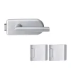 Novadoors Glastürbeschlag-Set SKS 62 Aluminium