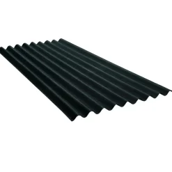 Onduline Bitumen-Wellplatte schwarz 200 x 85,5 cm