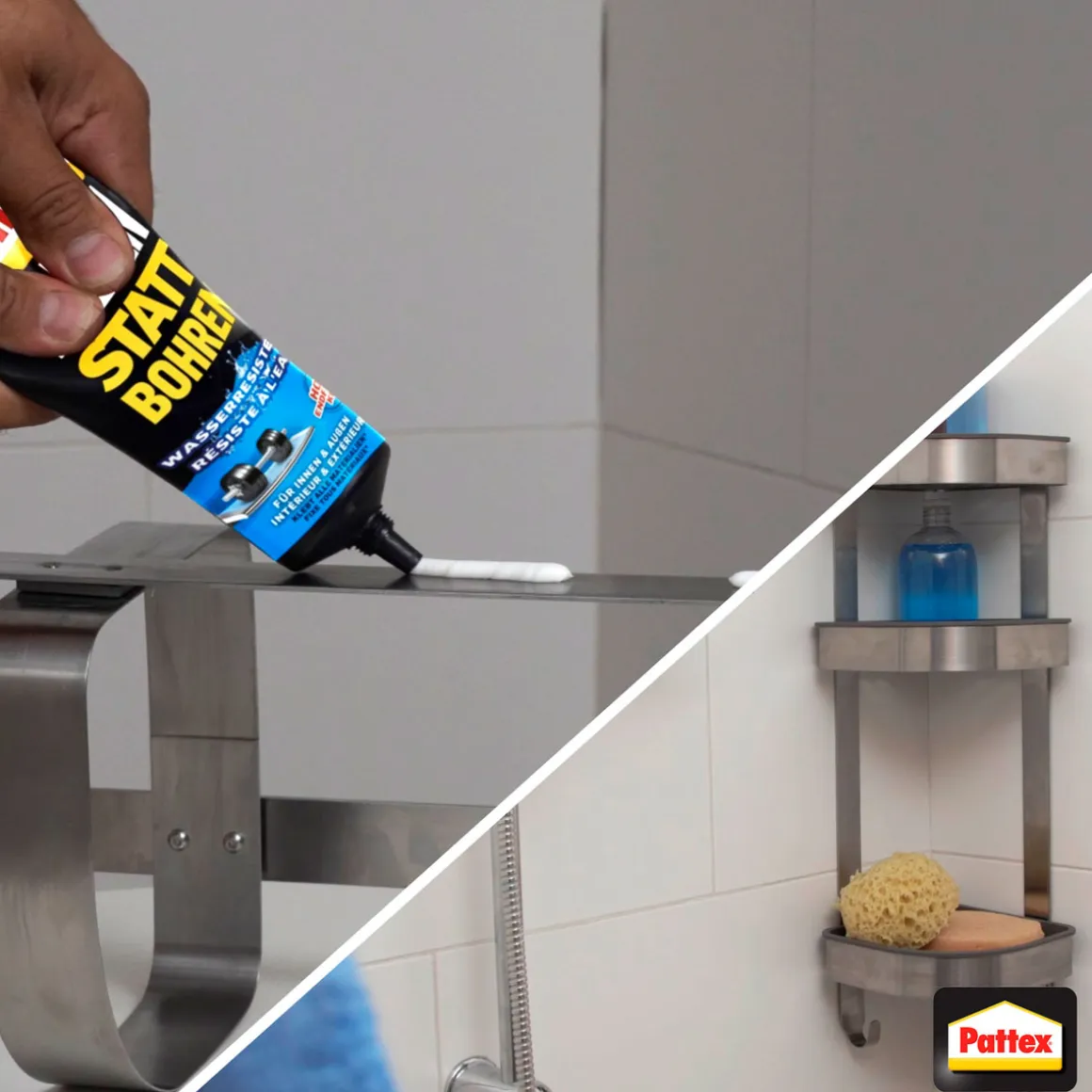 Pattex Montagekleber Kleben statt Bohren wasserresistent 340 ml