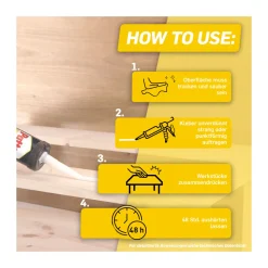 Pattex Montagekleber Kleben statt Bohren 400 g