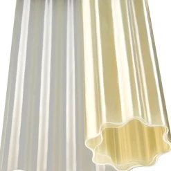 Polyester-Wellrolle natur 5 x 1 m