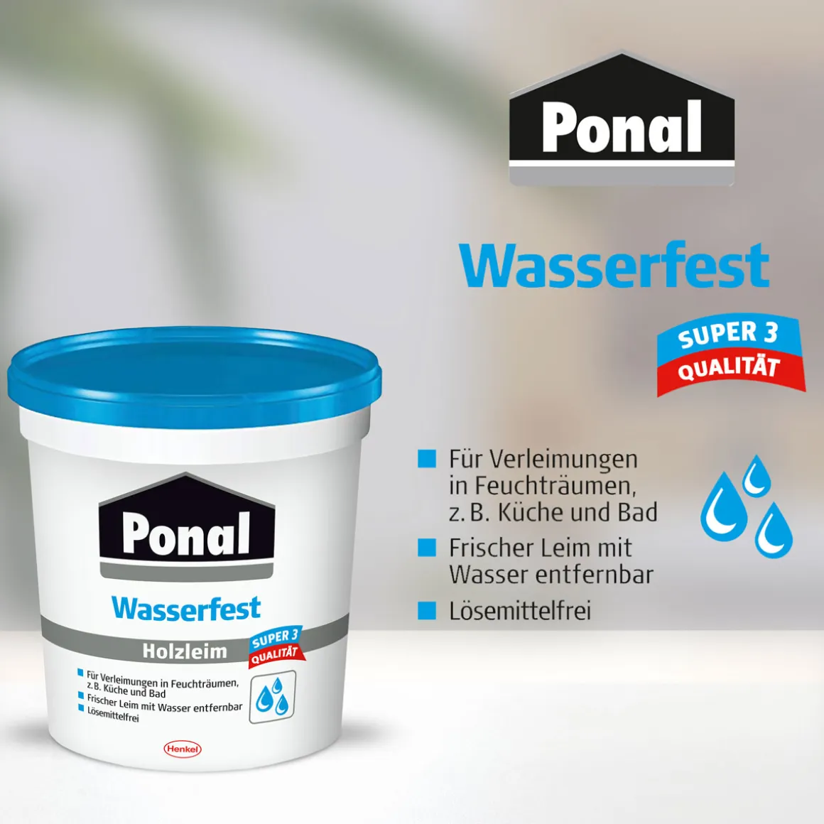 Ponal Holzleim Wasserfest 760 g