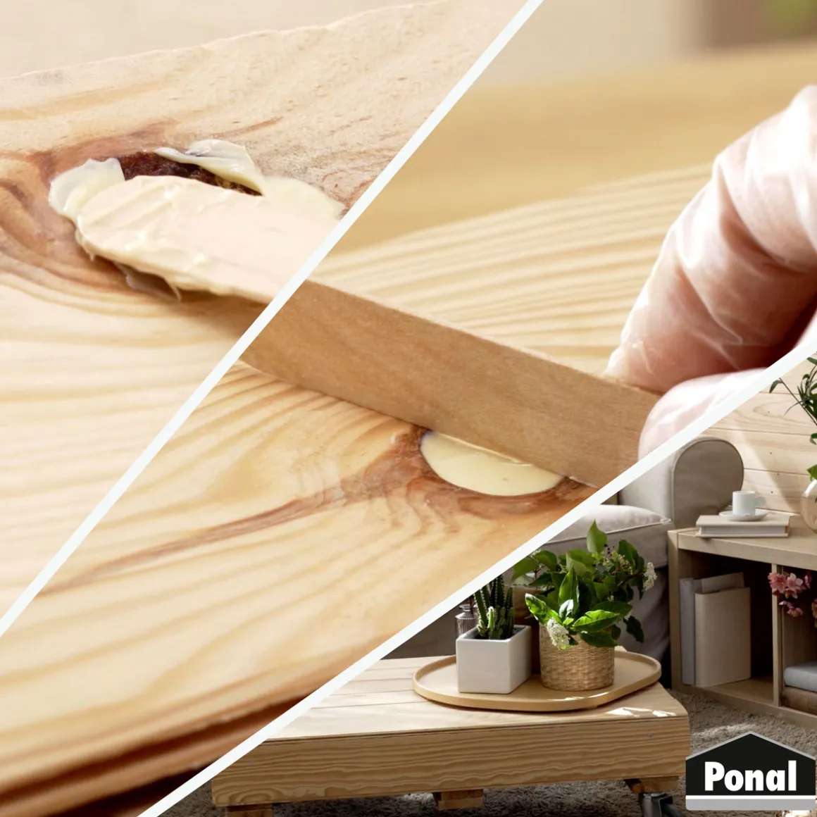 Ponal Spachtelmasse Reparatur PUR-Spachtel 177 g