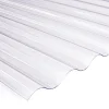 PVC Wellplatte Sinus transparent 120x80 cm