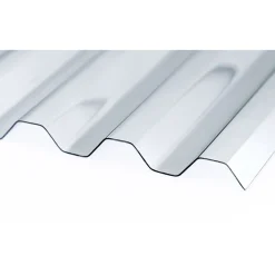 PVC Wellplatte Trapez klar 200 x 90 cm