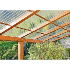 PVC-Profilplatte Sinus 76/18 200 x 90 cm