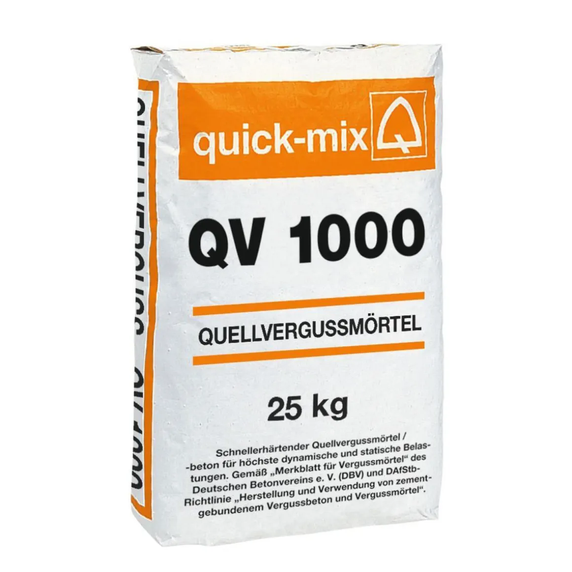 Quellvergussmörtel 25 kg 0-1 mm