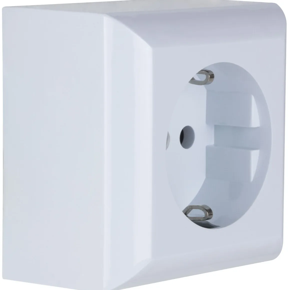 REV Ritter AP-Schalterprogramm PlanoLuxe weiß Steckdose