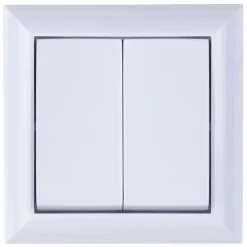 REV Ritter AP-Schalterprogramm PlanoLuxe weiß Serienschalter