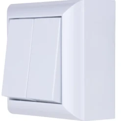 REV Ritter AP-Schalterprogramm PlanoLuxe weiß Serienschalter